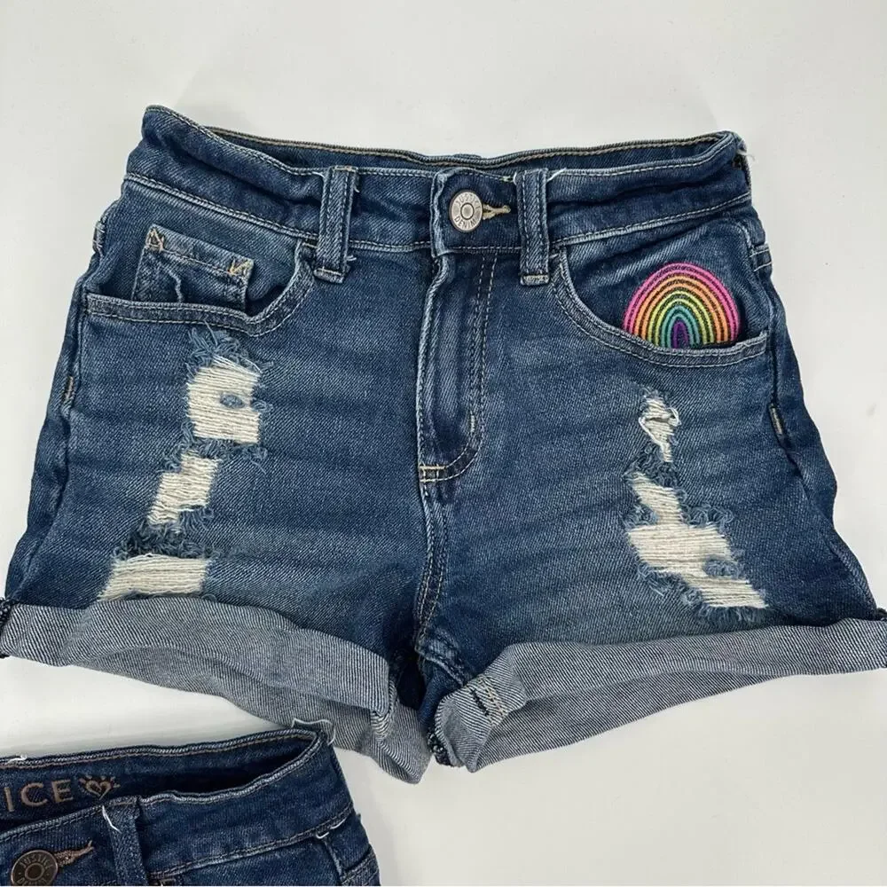 Justice denim short and skort bundle Size 10